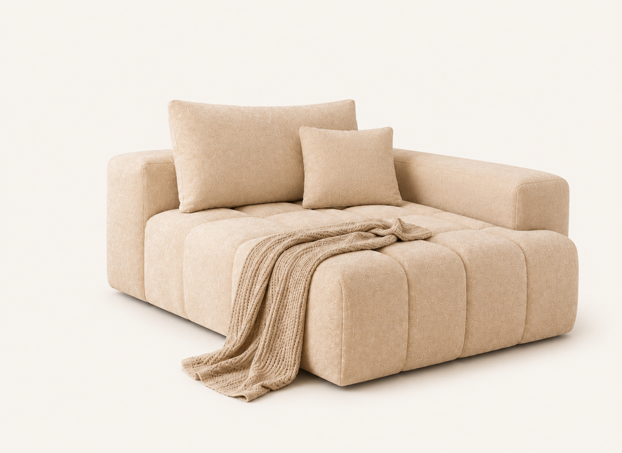 Canapé modulable et convertible