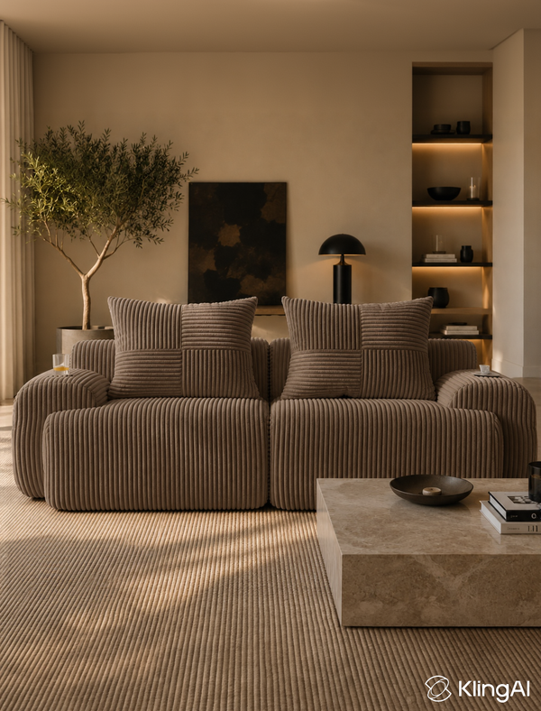 Essentiel Compact - 2 places Marron