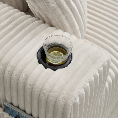 Canapé Modulable Velours Côtelé Compressé — Modulora | 5 Coloris